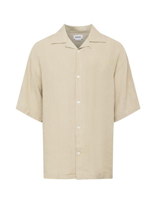 WEEKDAY Skjorte  beige