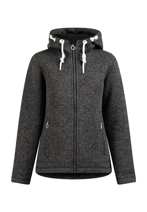 DreiMaster Maritim Fleecejakke  mørkegrå / hvid