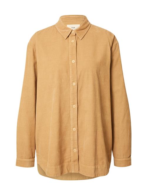 Se Folk Bluse  sand ved About You