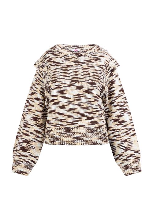 MYMO Pullover  beige / creme / brun