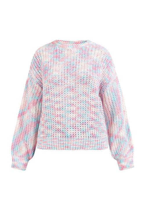 MYMO Pullover  lyseblå / lys pink / hvid