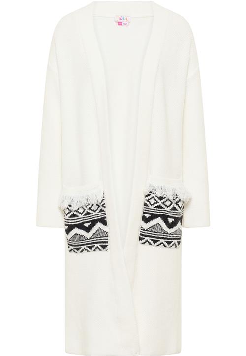 IZIA Cardigan 'Lomasi'  sort / uldhvid