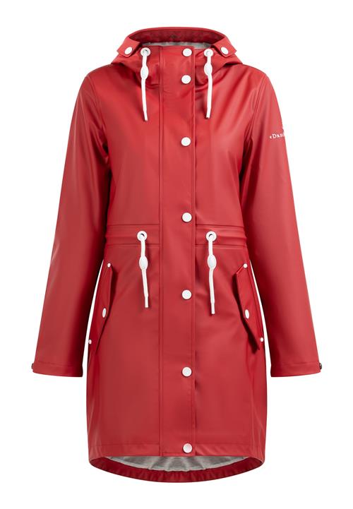 DreiMaster Maritim Funktionsfrakke  cranberry / hvid