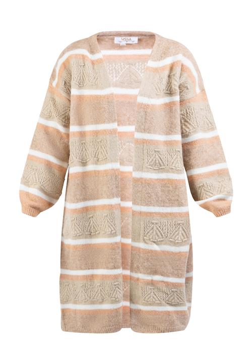 usha FESTIVAL Cardigan  beige / camel / hvid