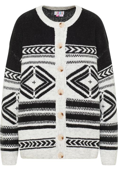 IZIA Cardigan  sort / hvid