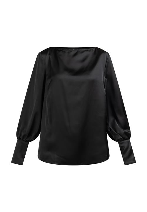 DreiMaster Klassik Bluse  sort