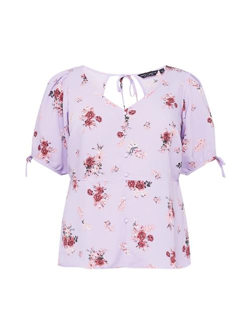 Dorothy Perkins Curve Bluse  lilla / lyserød / rød