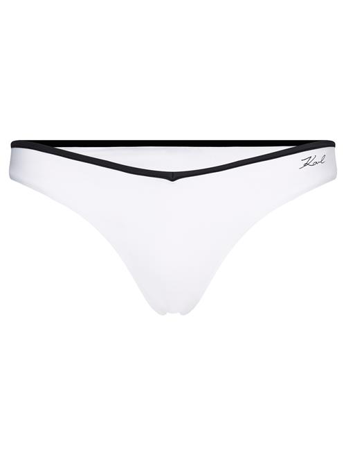 Karl Lagerfeld Bikinitrusse  sort / hvid