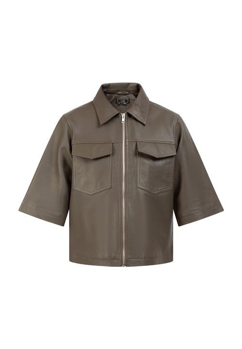 faina Overgangsjakke  taupe