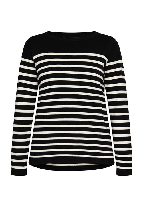 usha BLACK LABEL Pullover  sort / uldhvid