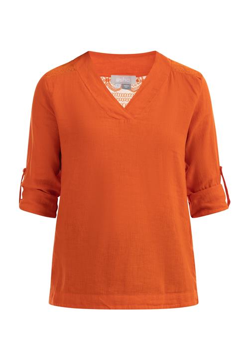 Usha Bluse  orange