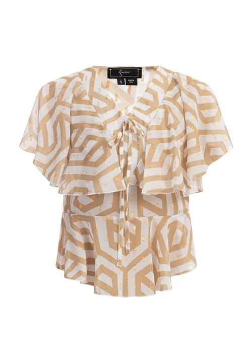 faina Bluse  beige / sand