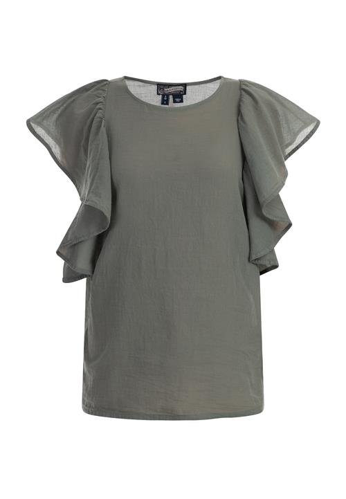 DreiMaster Vintage Bluse  oliven
