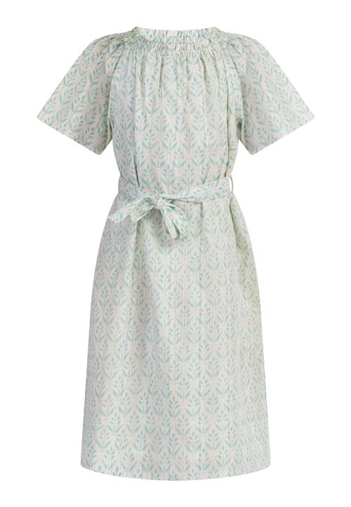 IZIA Kjole  turkis / guld / offwhite