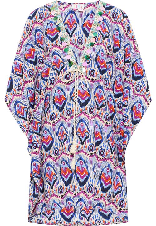 IZIA Kimono  creme / turkis / lyseblå / orange