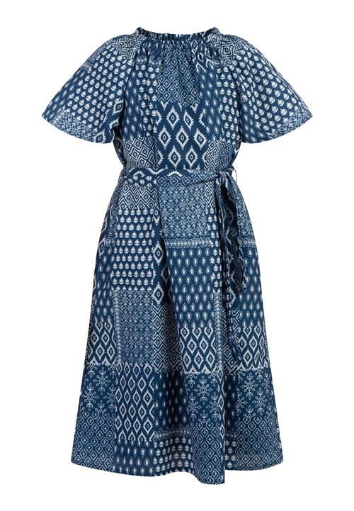 DREIMASTER Kjole  marin / hvid