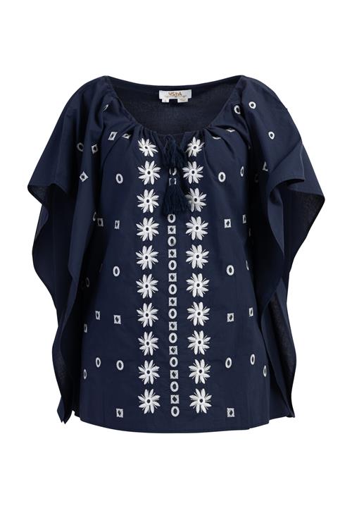 usha FESTIVAL Kappe  marin / hvid