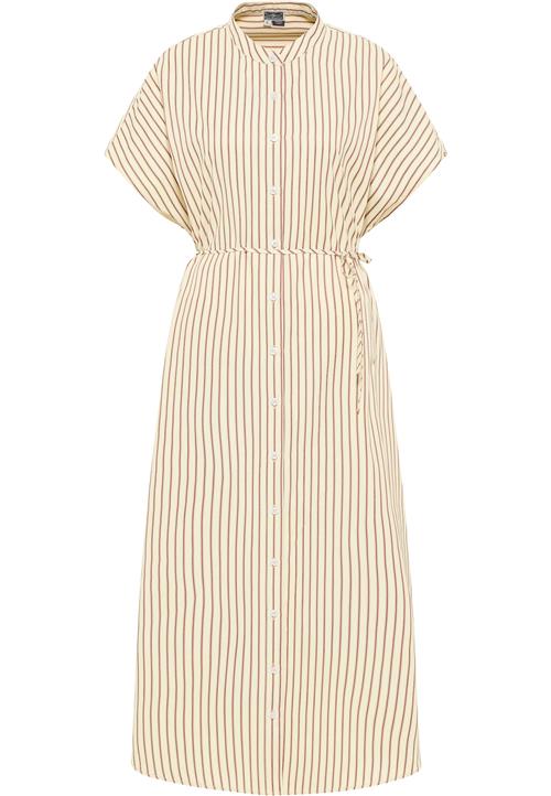 DreiMaster Maritim Blusekjole  brun / lysegul