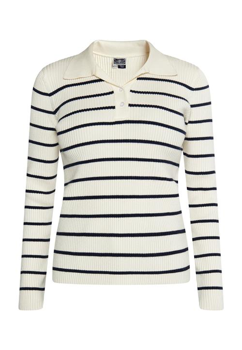 DreiMaster Maritim Pullover  marin / uldhvid
