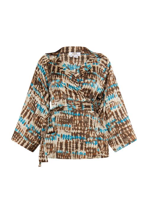 usha FESTIVAL Bluse  beige / blå / brun