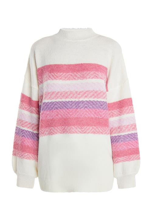 IZIA Pullover 'Hoona'  lilla / lyselilla / pink / hvid
