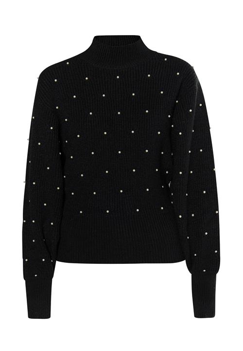 faina Pullover 'Caneva'  sort / perlehvid