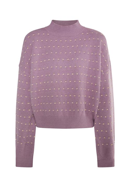 faina Pullover 'Imane'  guld / lysviolet