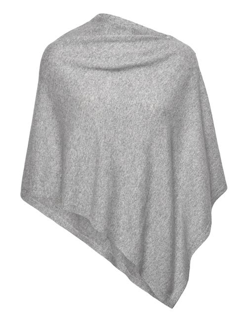 Wool & Cashmere Poncho Rosemunde Grey