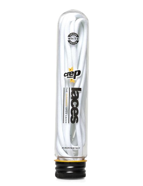 Crep Protect Round Laces Crep Protect White