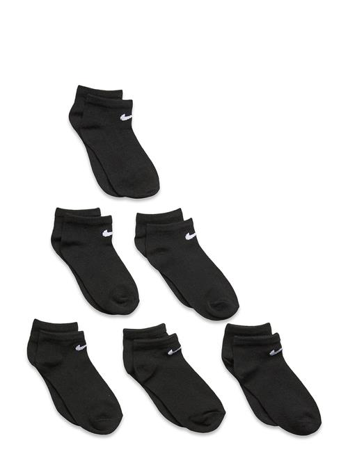 6N-6Pk No Show Sock Nike Black