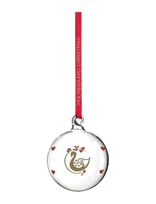 Ann-Sofi Romme Årets Julekugle 2025 Lille Klar Holmegaard Patterned