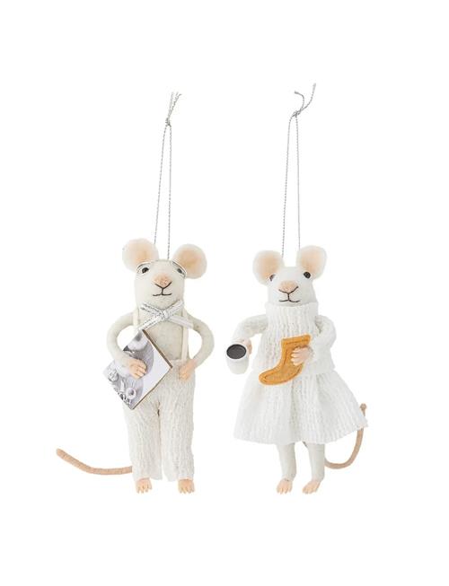 Peo Ornament Bloomingville White