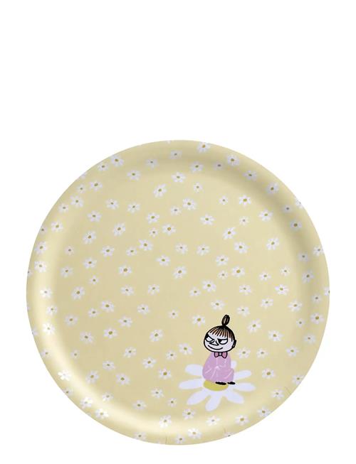 Moomin Tray Flowers 25Cm Muurla White