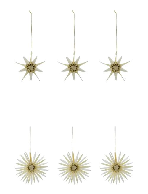 Julepynt, Hdstari, Råhvid;Champagne House Doctor White