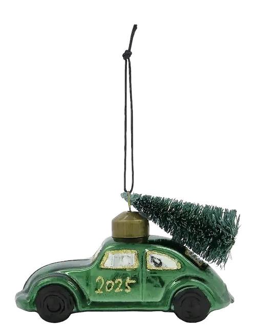 Julepynt, Hdcar, Grøn;Guld House Doctor Green