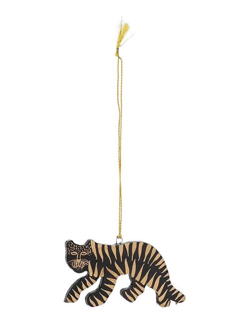 Tiger Stripe Ornament Anna + Nina Black