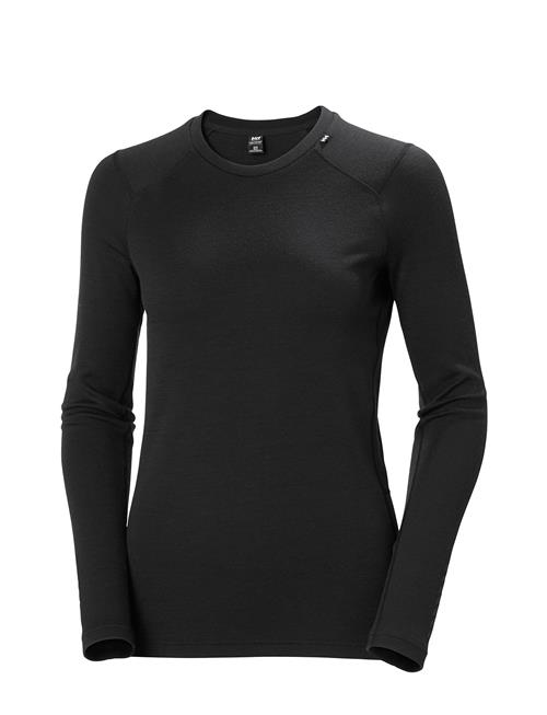 W Lifa Merino Midweight Crew Helly Hansen Black