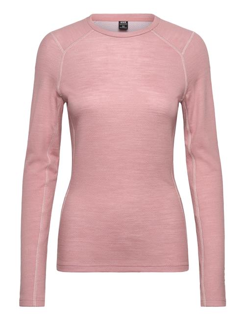 W Lifa Merino Midweight Crew Helly Hansen Pink