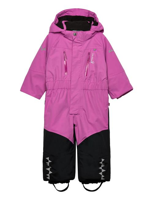 Penguin Snowsuit Kids Teal ISBJÖRN Of Sweden Pink
