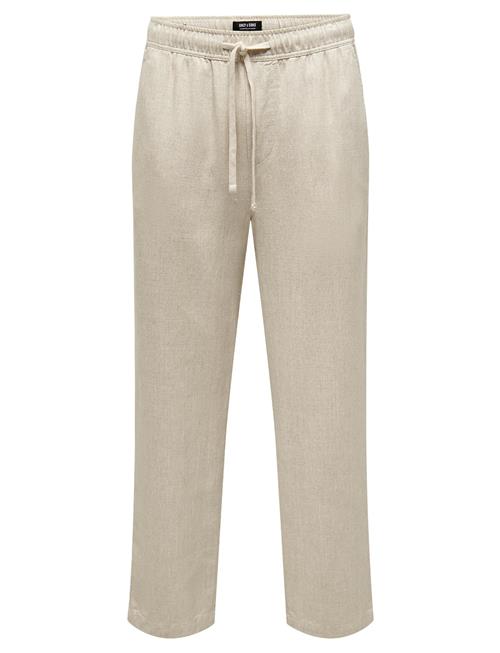 Onssinus Loose Visc Lin 0075 Pnt Cs ONLY & SONS Cream