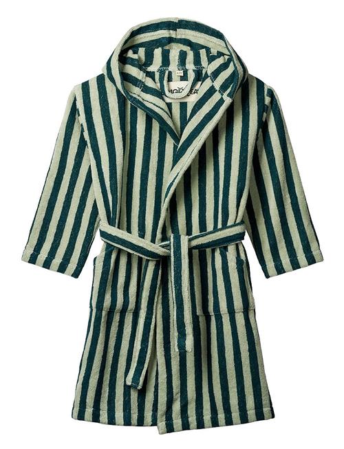 Naram Kids Bathrobe Bongusta Green