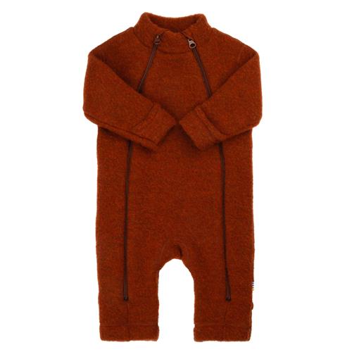Joha Jumpsuit I Blød Uld 2 In1 Russet  Russet-90 cm  Brun  90 cm  unisex