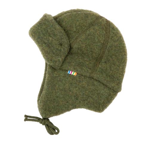 Joha Blød Uldhjelm Med Dobbelt Lag Dark Olive  Dark Olive-45 cm  Grøn  45 cm  unisex
