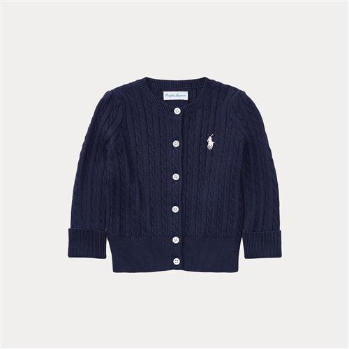 Ralph Lauren Cardigan Med Mini-kabler Hunter Navy  Hunter Navy 70-74cm  Marineblå  70-74 cm  kvinde