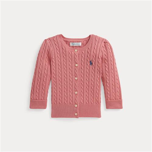 Ralph Lauren Cardigan Med Mini-kabler Faded Peony  Faded Peony 70-74cm  Lyserød  70-74 cm  kvinde