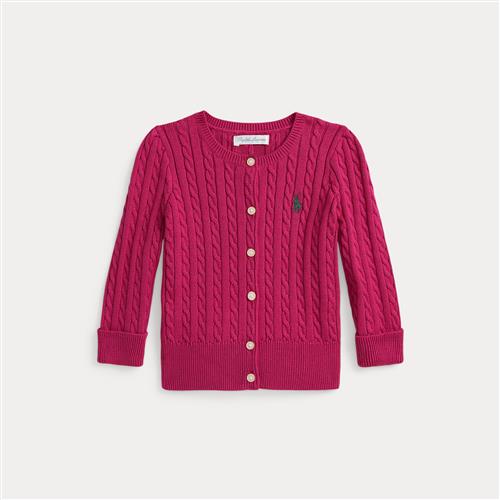 Ralph Lauren Cardigan Med Mini-kabler Preppy Pink  Preppy Pink 80-83cm  Lyserød  80-83 cm  kvinde