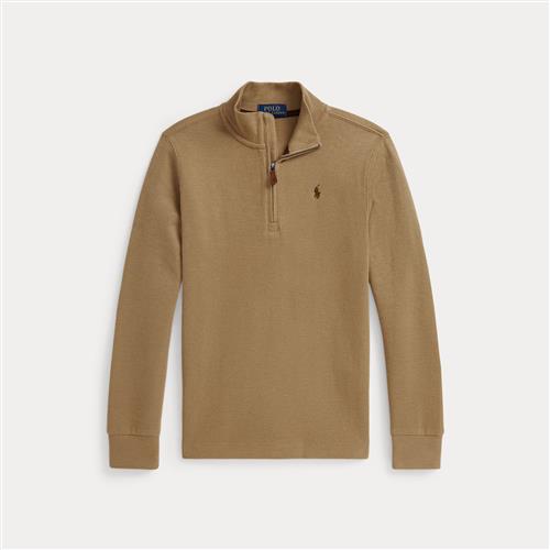 Ralph Lauren Pullover Med Lynlås Camel  Camel 124-134cm  Beige  124-134 cm  mand