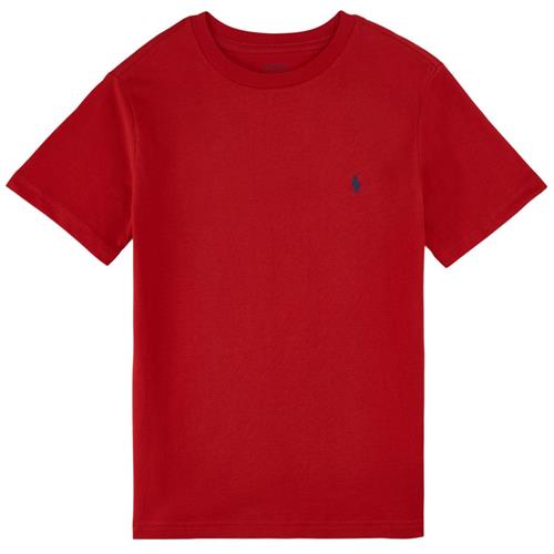 Ralph Lauren Logo T-shirt Rød 6 Y  Rød  6 år  mand