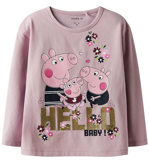 Se Name It Bluse - NmfOra - Gurli Gris - Keepsake Lilac ved KidsWorld