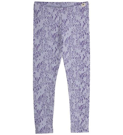 Mini Rodini Leggings - Leopard - AOP - Purple